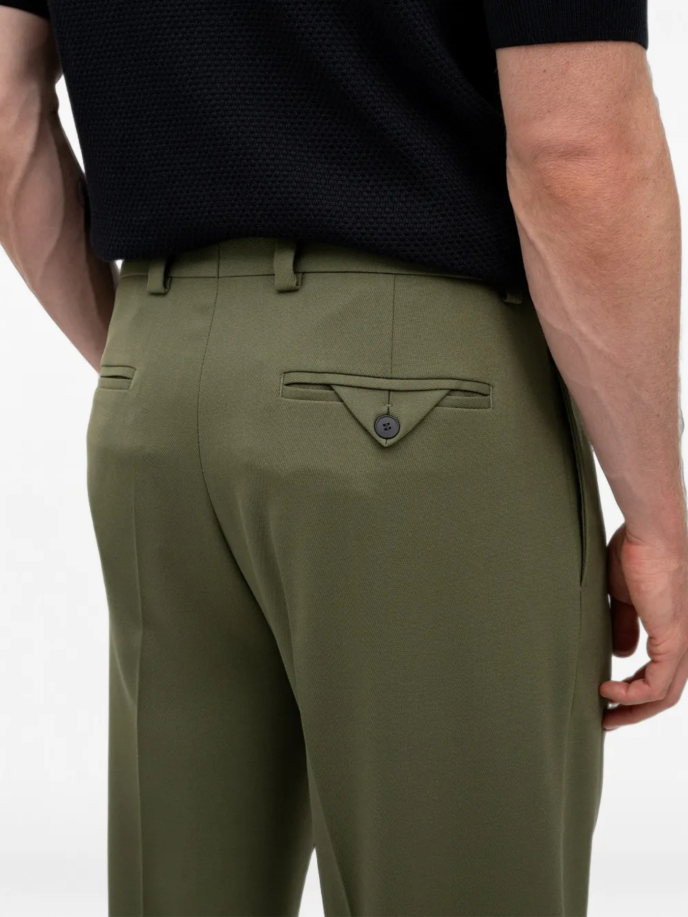HUGO Modern-fit broek Groen