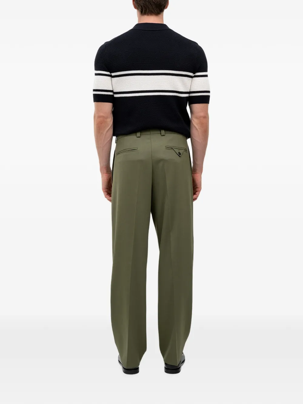 HUGO Modern-fit broek Groen
