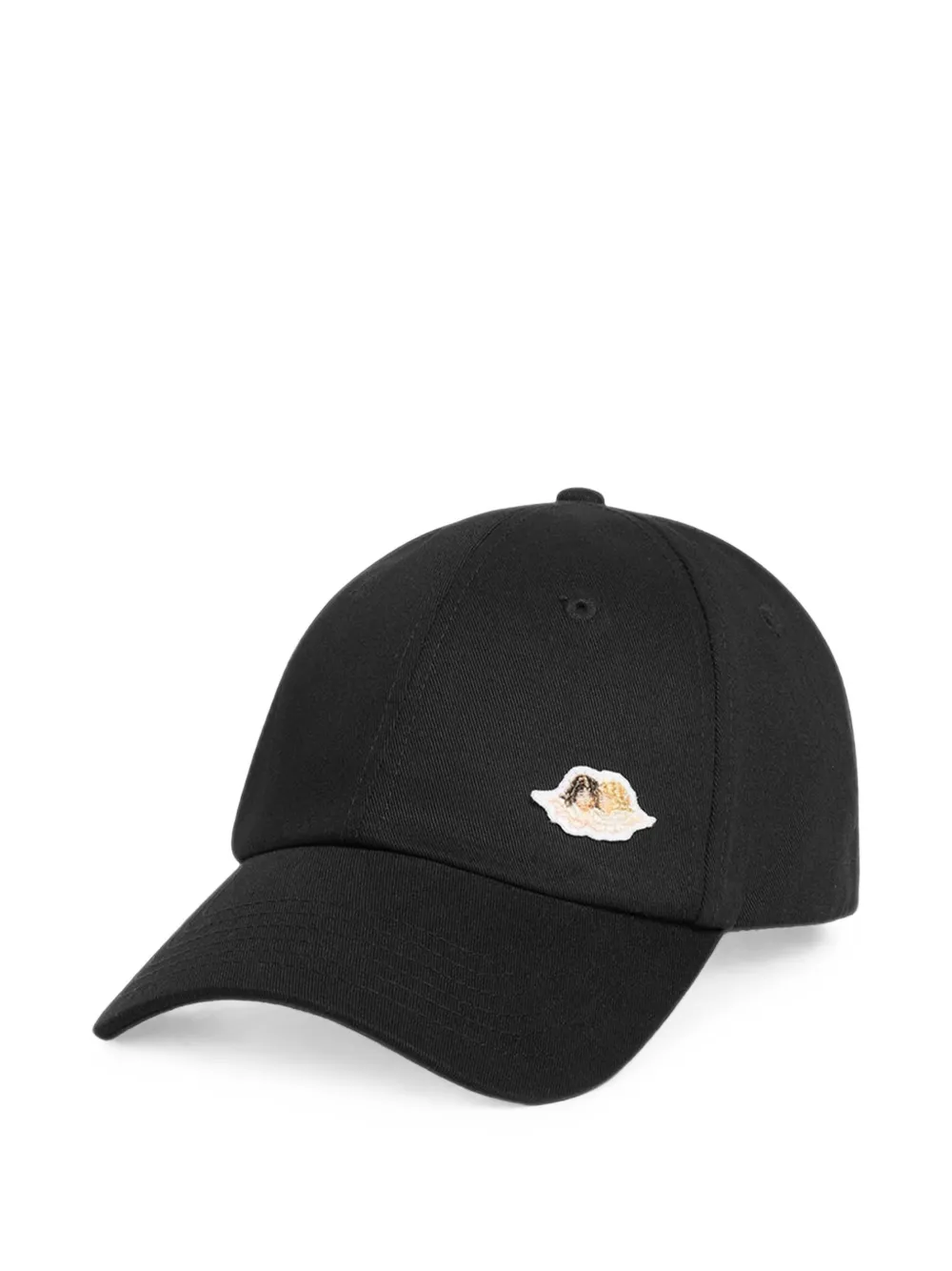 Fiorucci Honkbalpet met Angels-patch Zwart