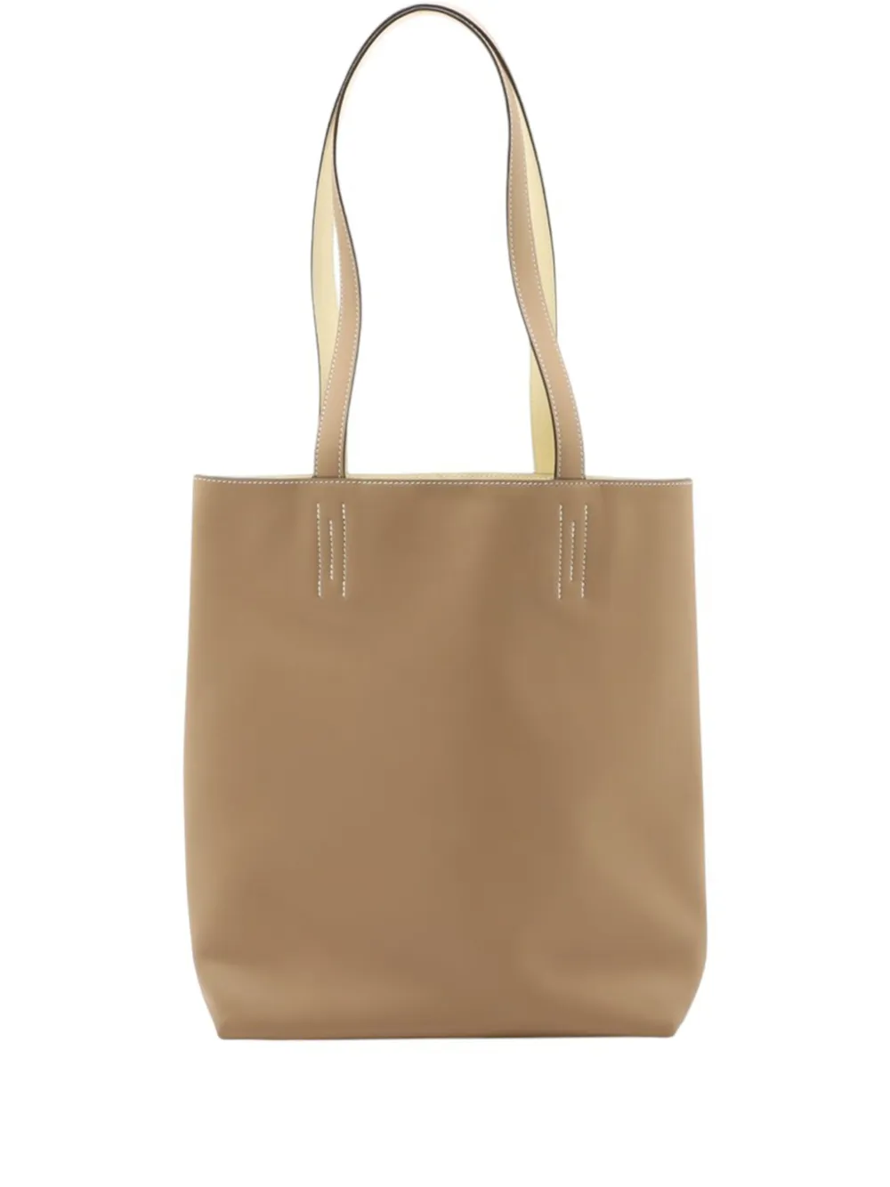 Hermès Pre-Owned 2025 Swift Double Sens 28 tote bag - Marrone