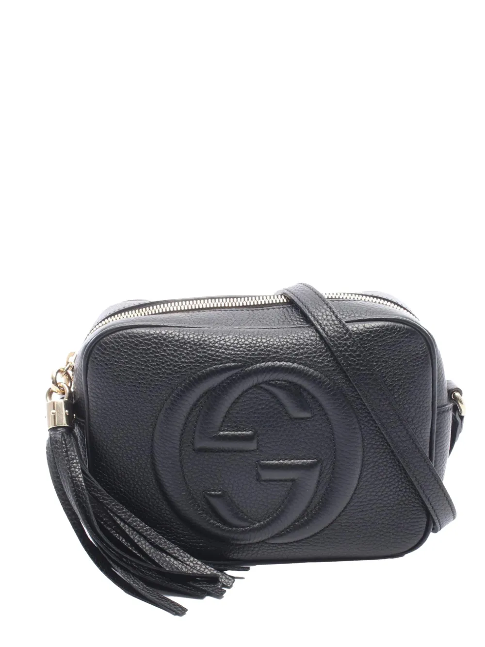 Gucci Pre-Owned 2016-2026 Calfskin Soho Disco crossbody bag - Schwarz