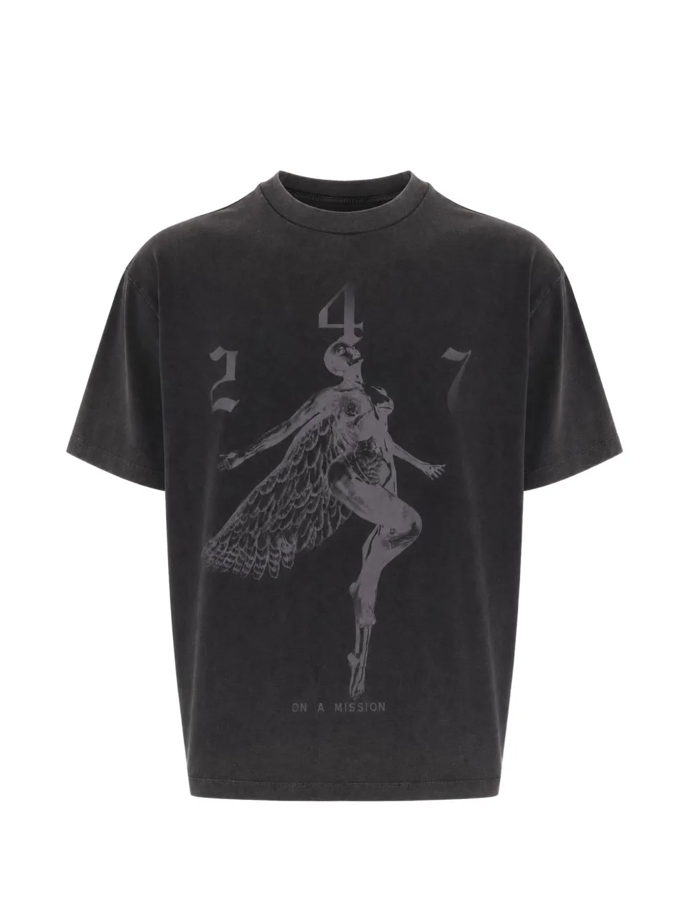 REPRESENT 247 247 Fallen Angel T-shirt - Nero