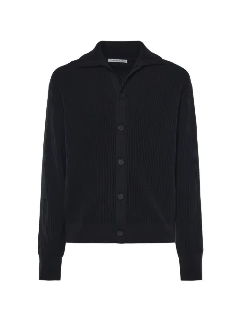 Studio Nicholson ribbed-knit button-up cardigan
