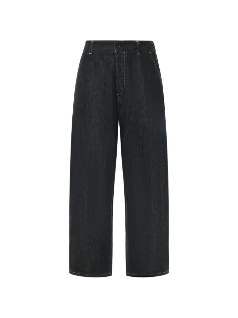Studio Nicholson contrast-stitch wide-leg jeans
