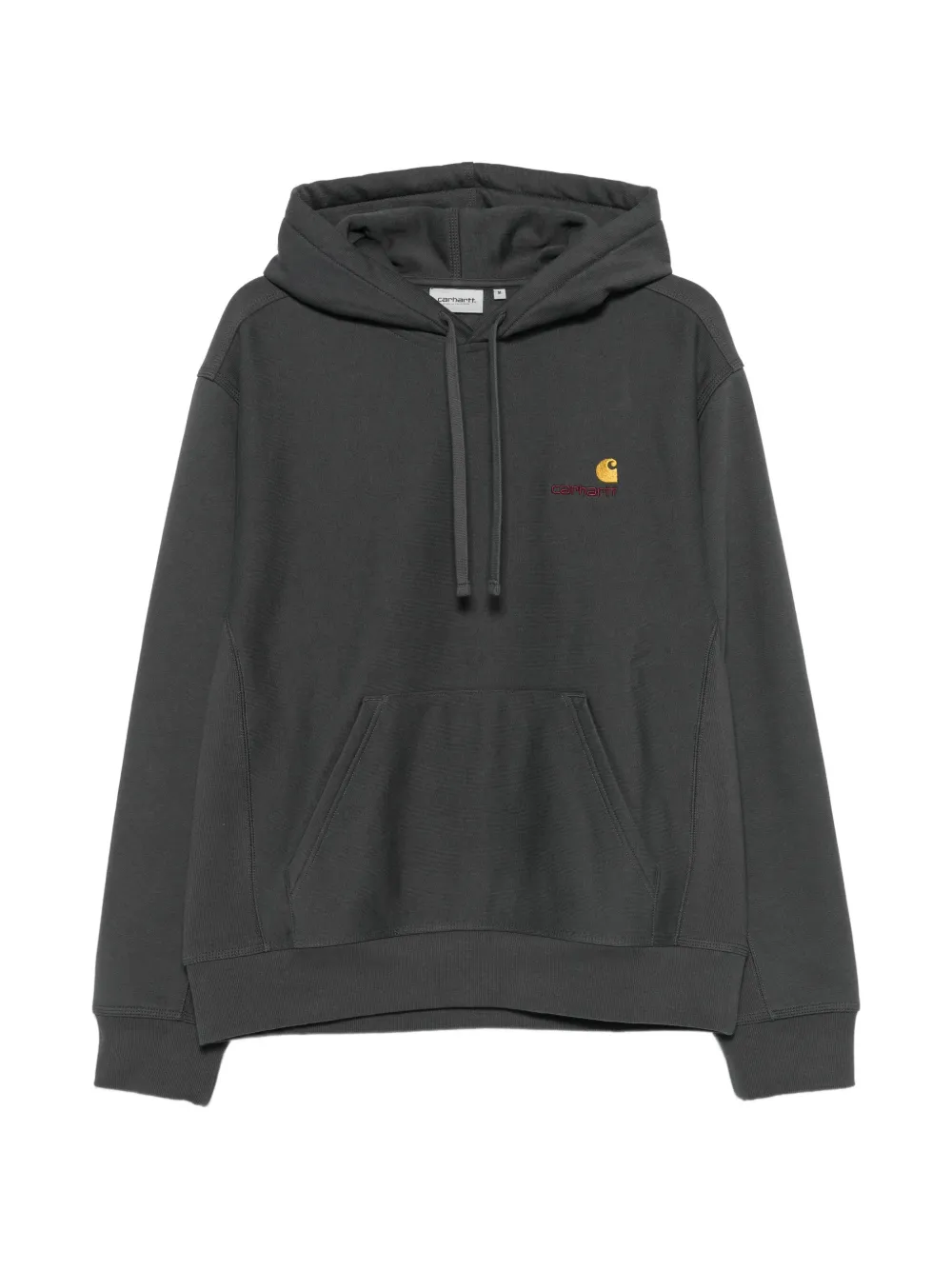 Carhartt WIP American Script logo-embroidered hoodie - Grigio