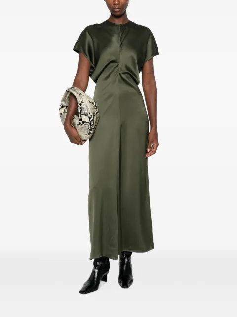 TOTEME gathered-detail maxi dress