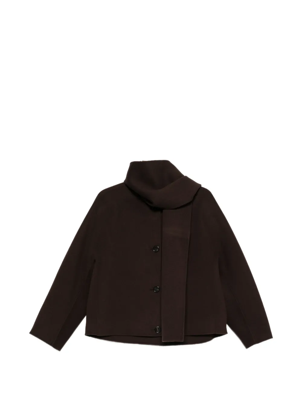 'S Max Mara Kate button-up scarf-detail jacket