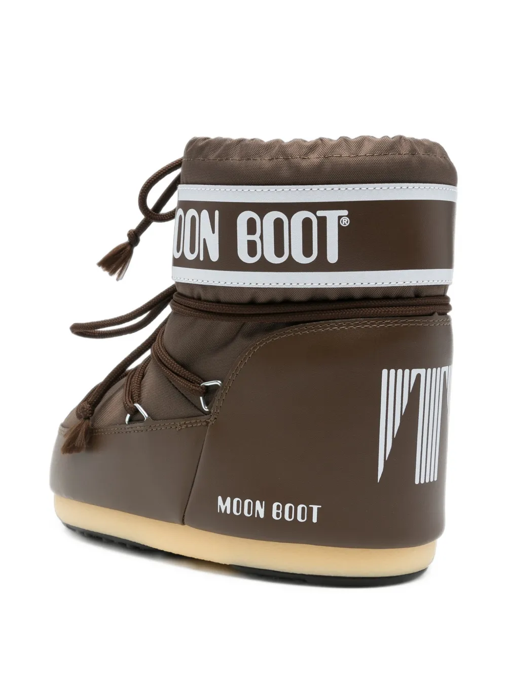 Moon Boot logo-print lace-up boots Bruin