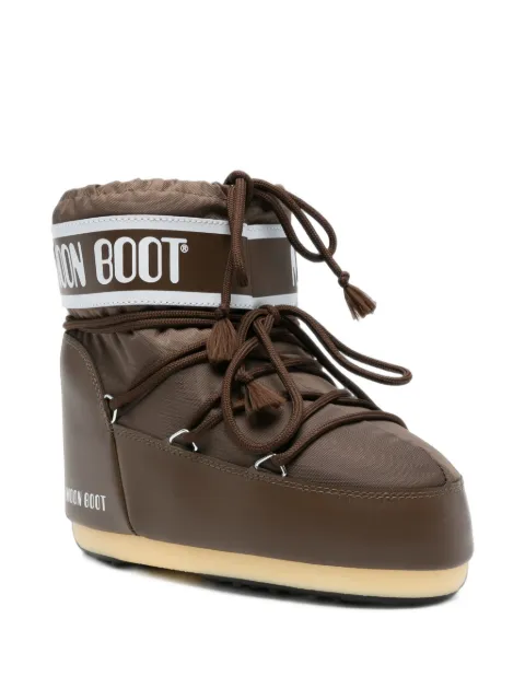 Moon Boot logo-print lace-up boots