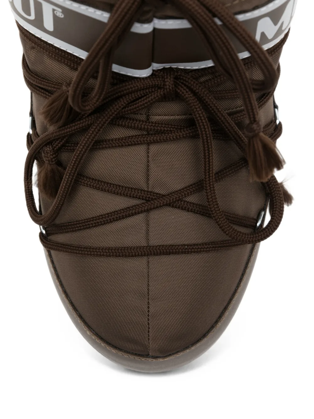 Moon Boot logo-print lace-up boots Bruin