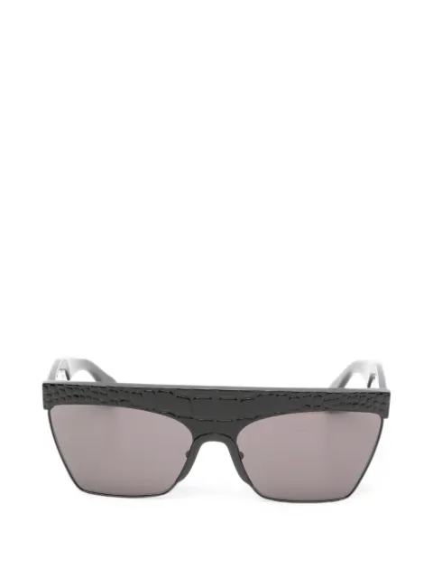Alaia Eyewear lentes con armazón cuadrado y efecto de piel de cocodrilo