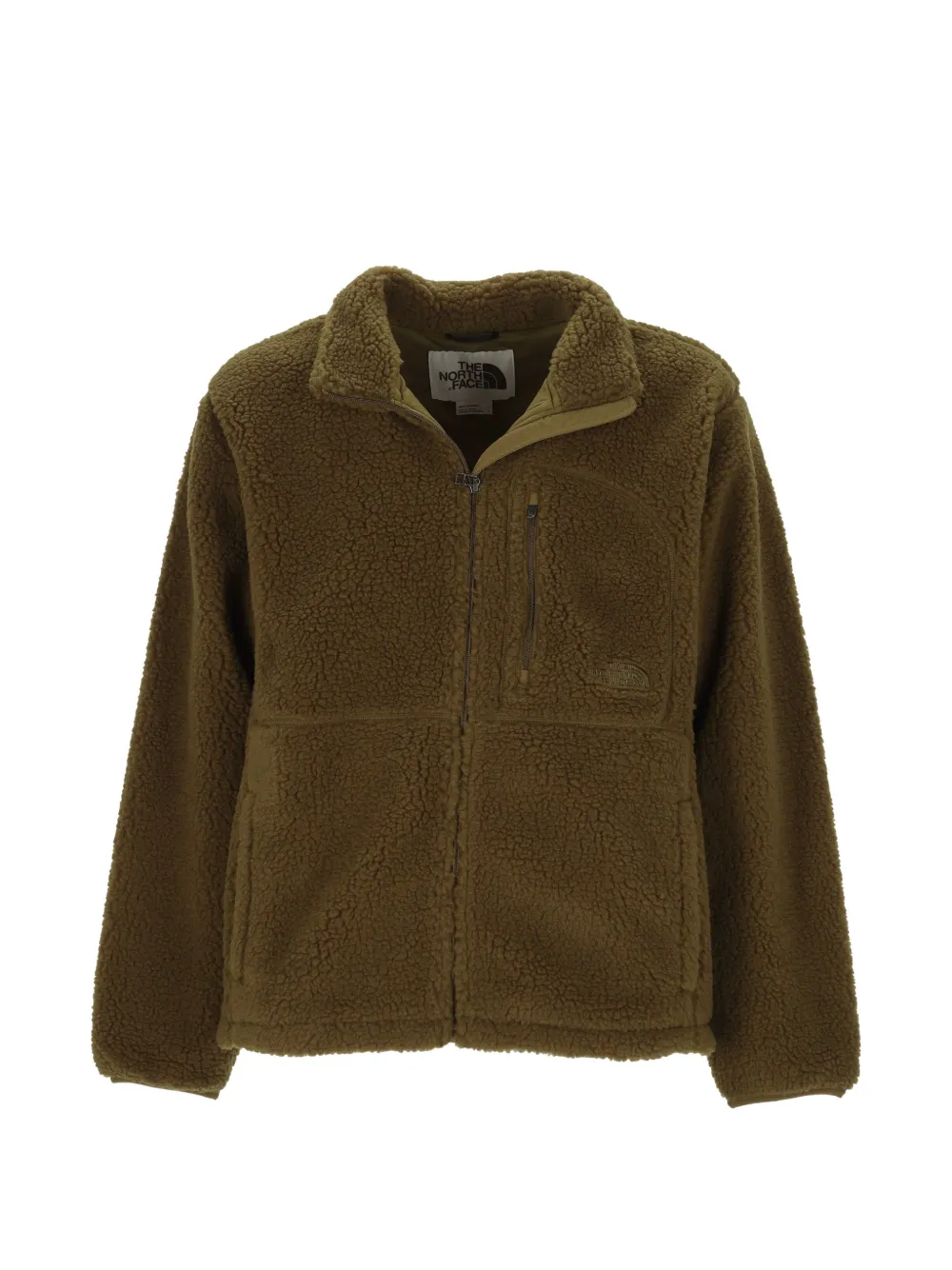 The North Face Extreme Pile 2 fleece zip-up bomber jacket - Marrone