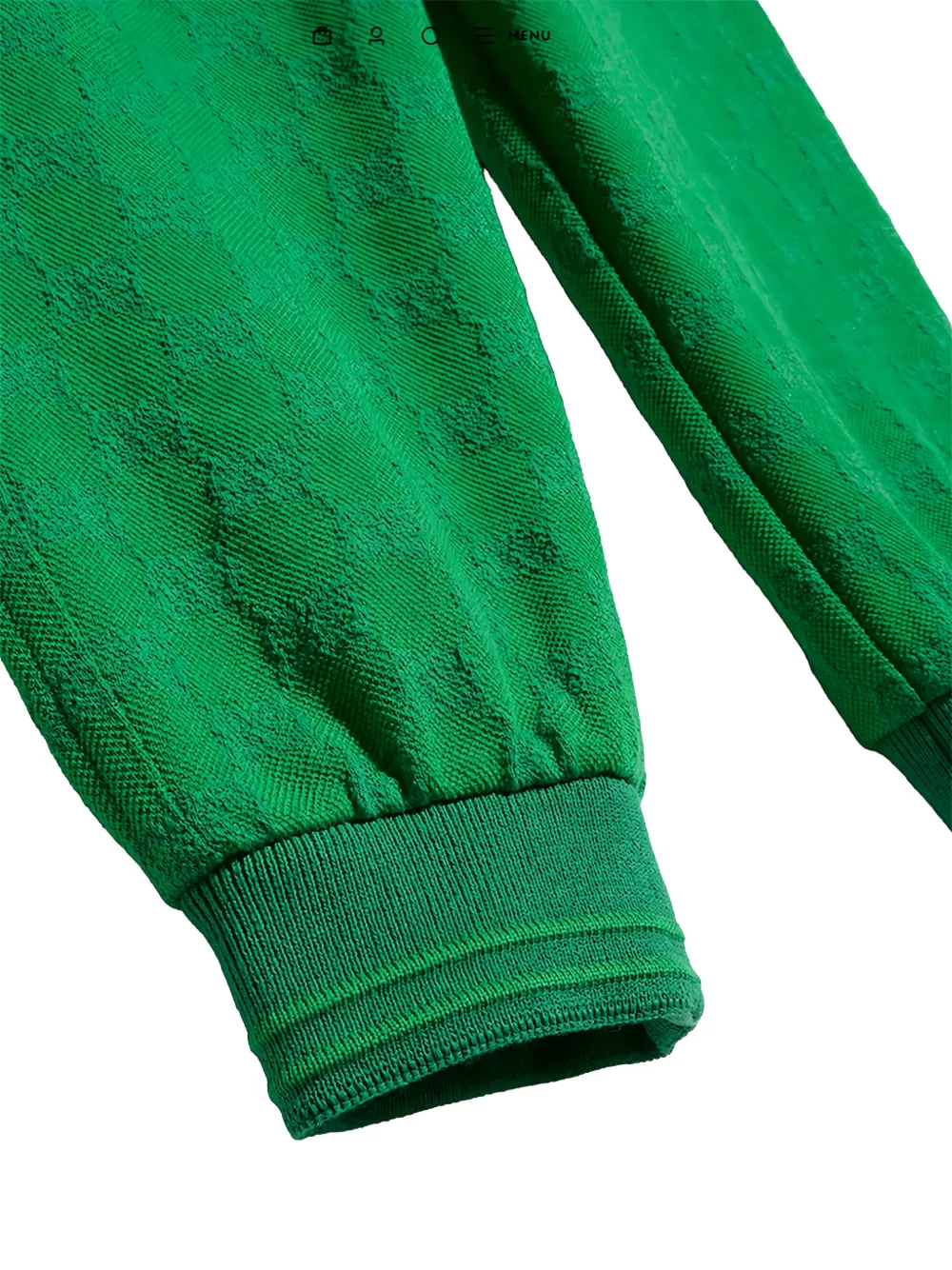 Gucci Kids GG monogram-pattern track pants Groen
