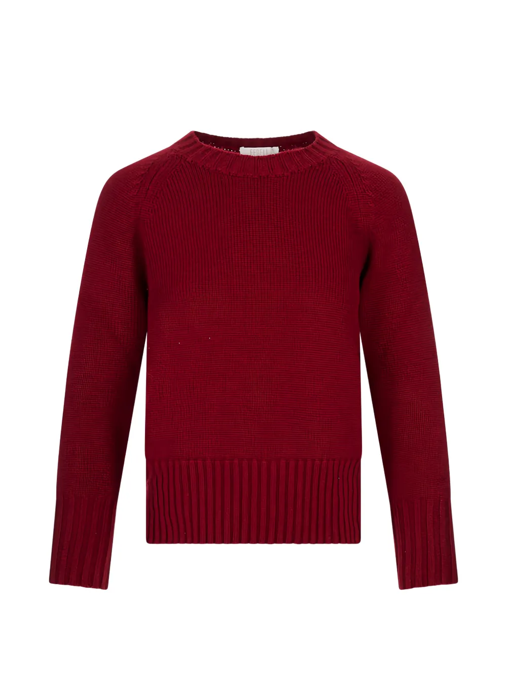 Fedeli Argentina Edera raglan-sleeve sweater - Rosso