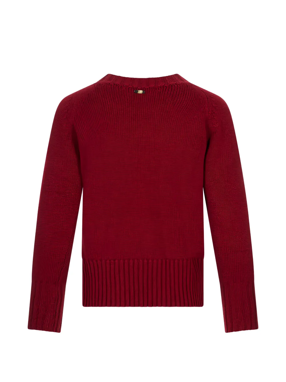 Fedeli Argentina Edera Raglan-sleeve Sweater in Red, view 2