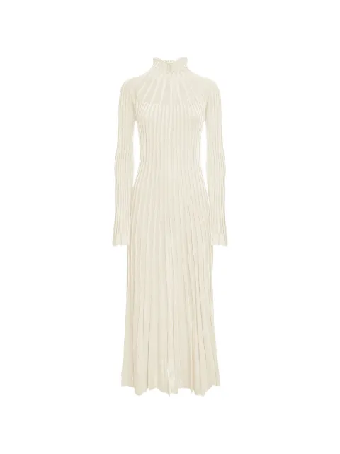 Malo ribbed-knit long-sleeve dress