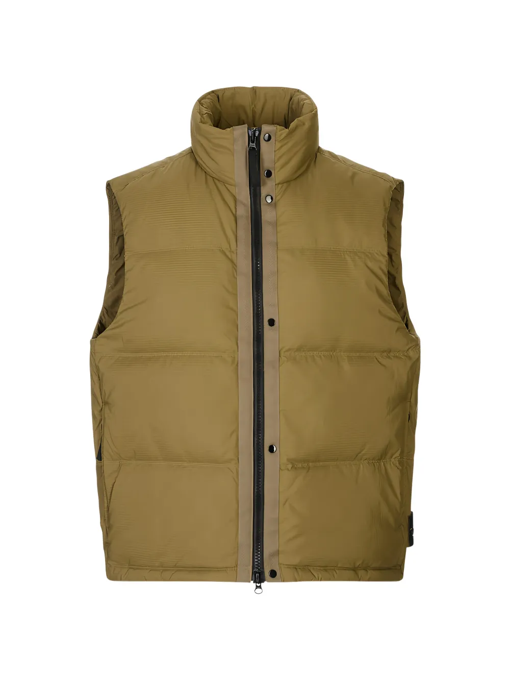 Stone Island Cordura® advanced fabrics padded gilet - Marrone