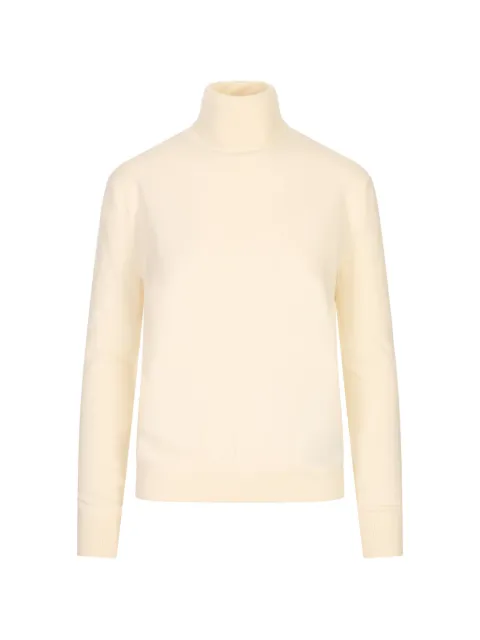 Jil Sander jersey con cuello vuelto