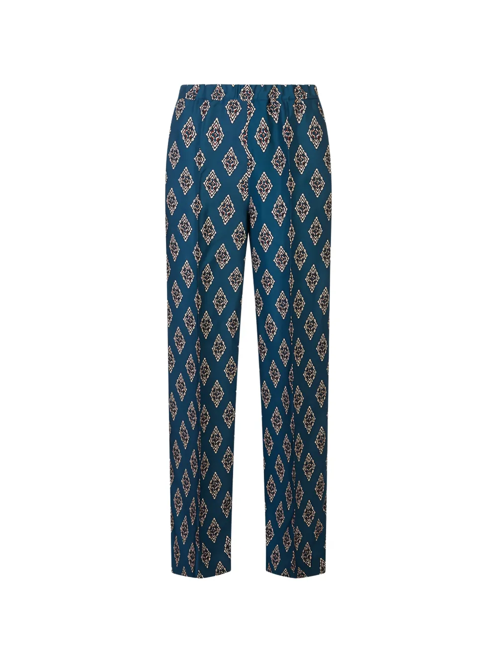 F.R.S For Restless Sleepers Pontos diamond-print trousers