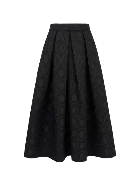 Lunatica Milano JQ Zenith jacquard pleated skirt