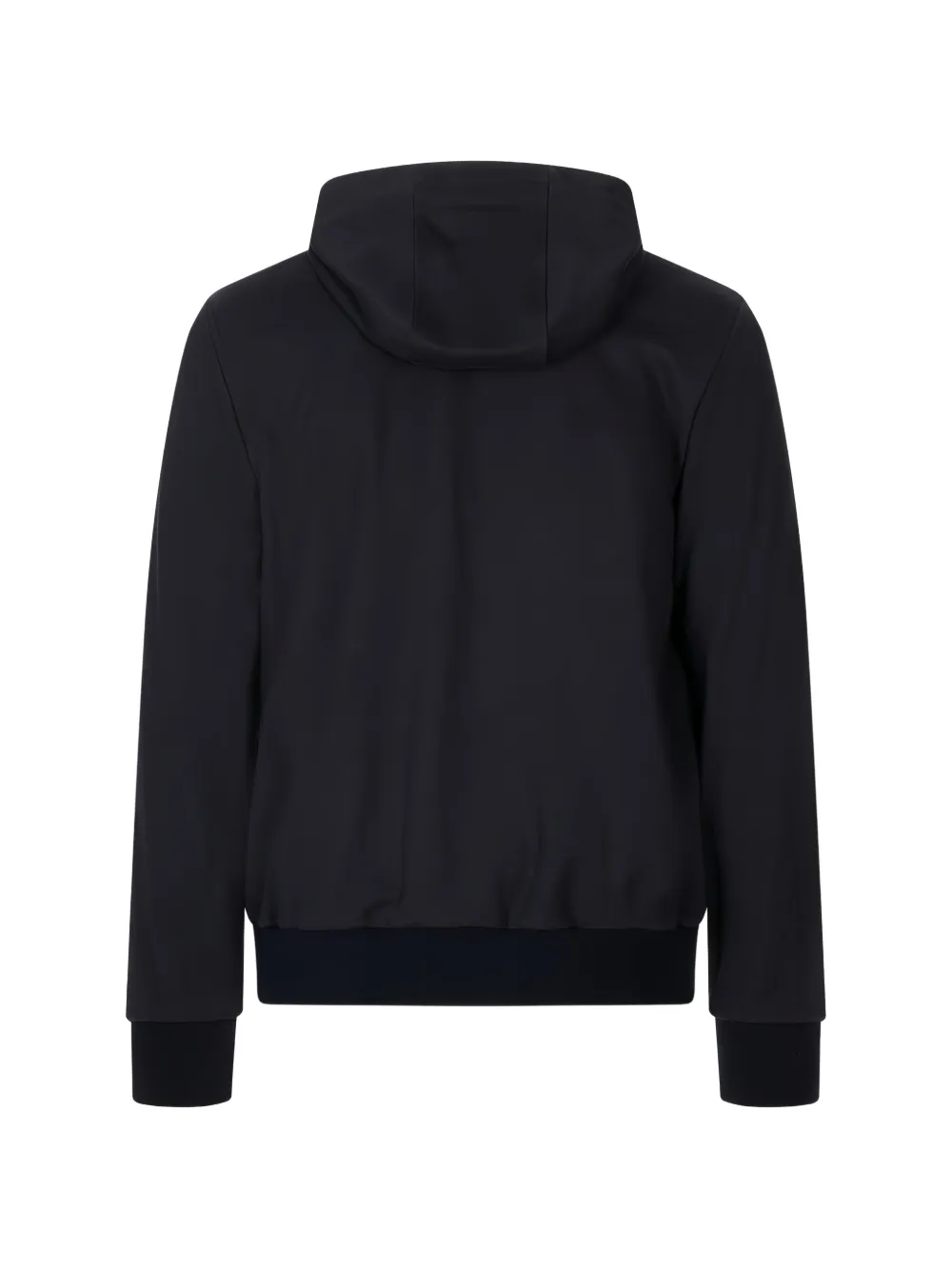 Peserico Hoodie met rits Zwart