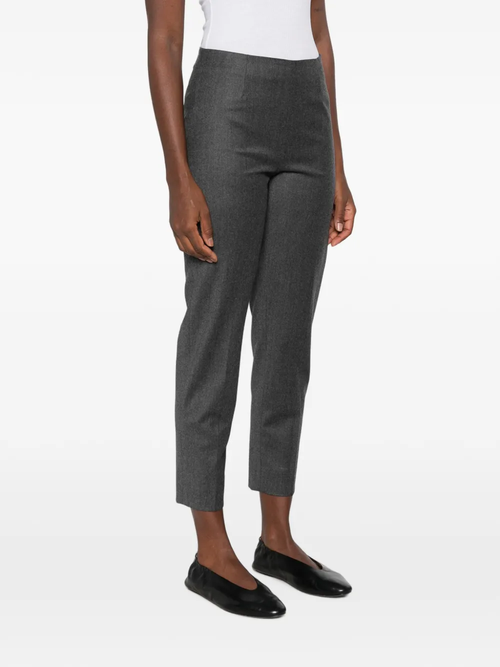 Berwich Matilda cropped broek Grijs