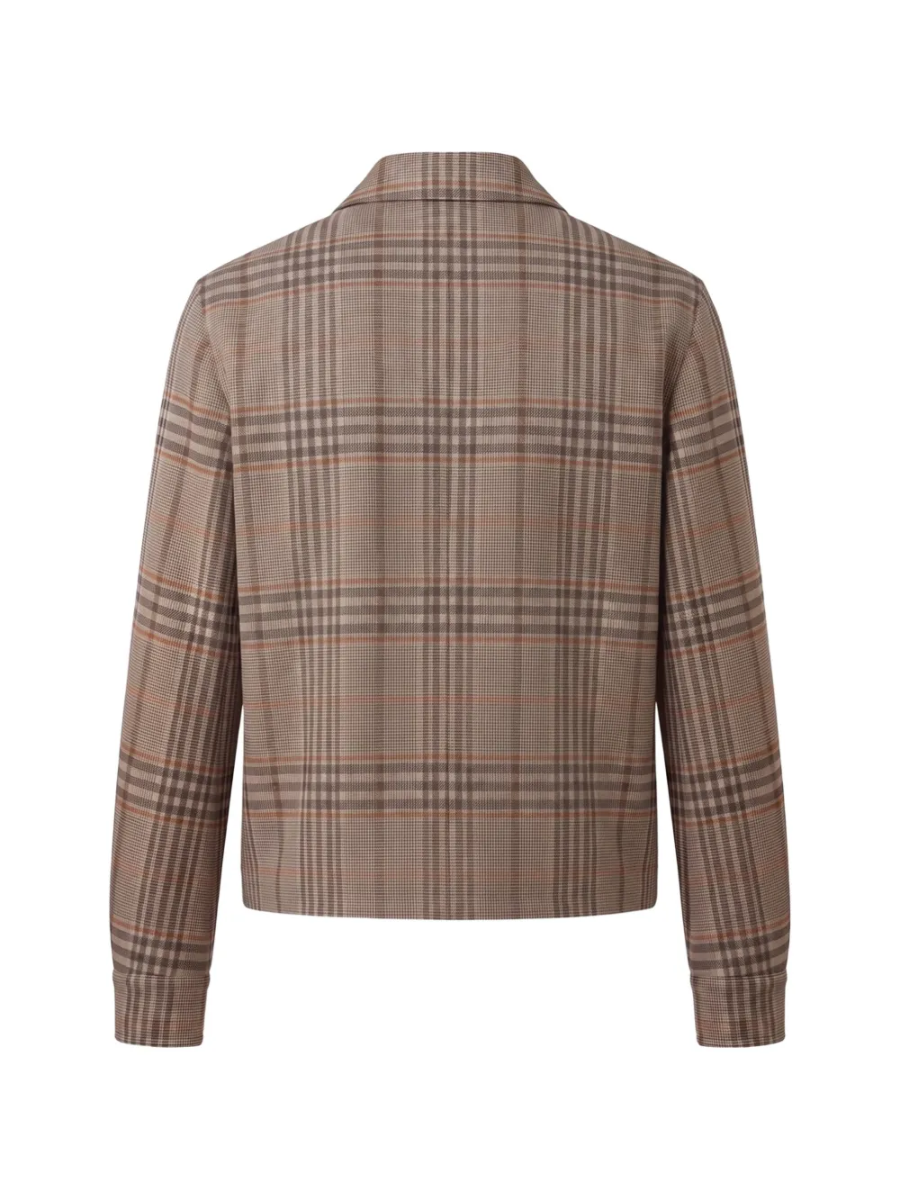 Burberry Geruit wollen jack Beige