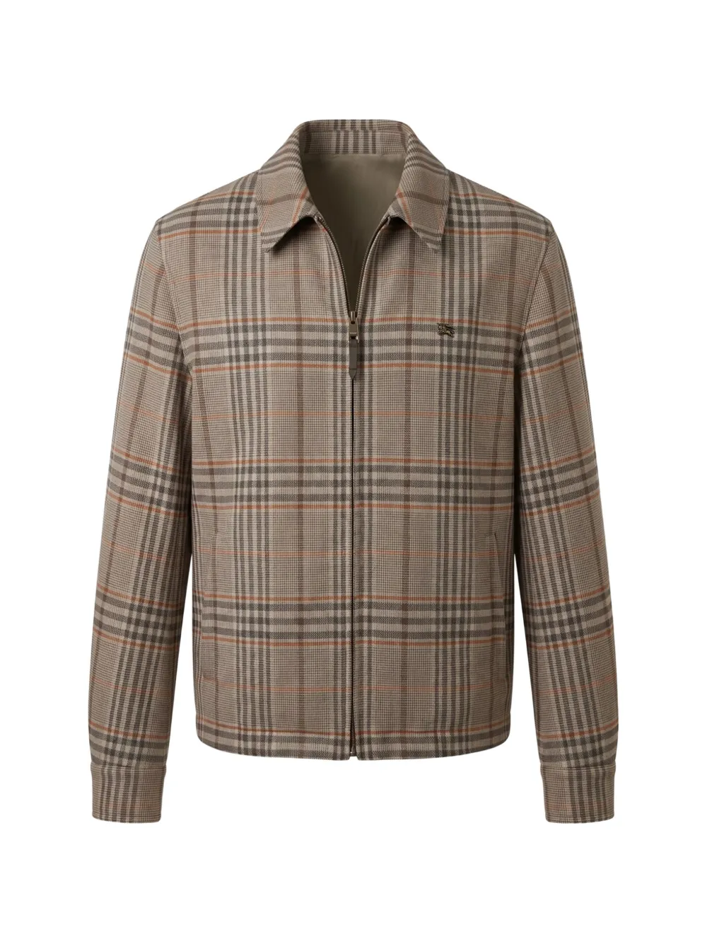 Burberry Prince of Wales check wool jacket - Toni neutri