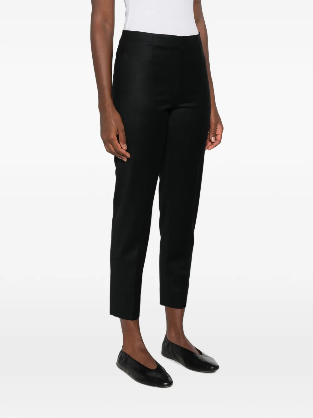 Berwich Cropped broek Zwart