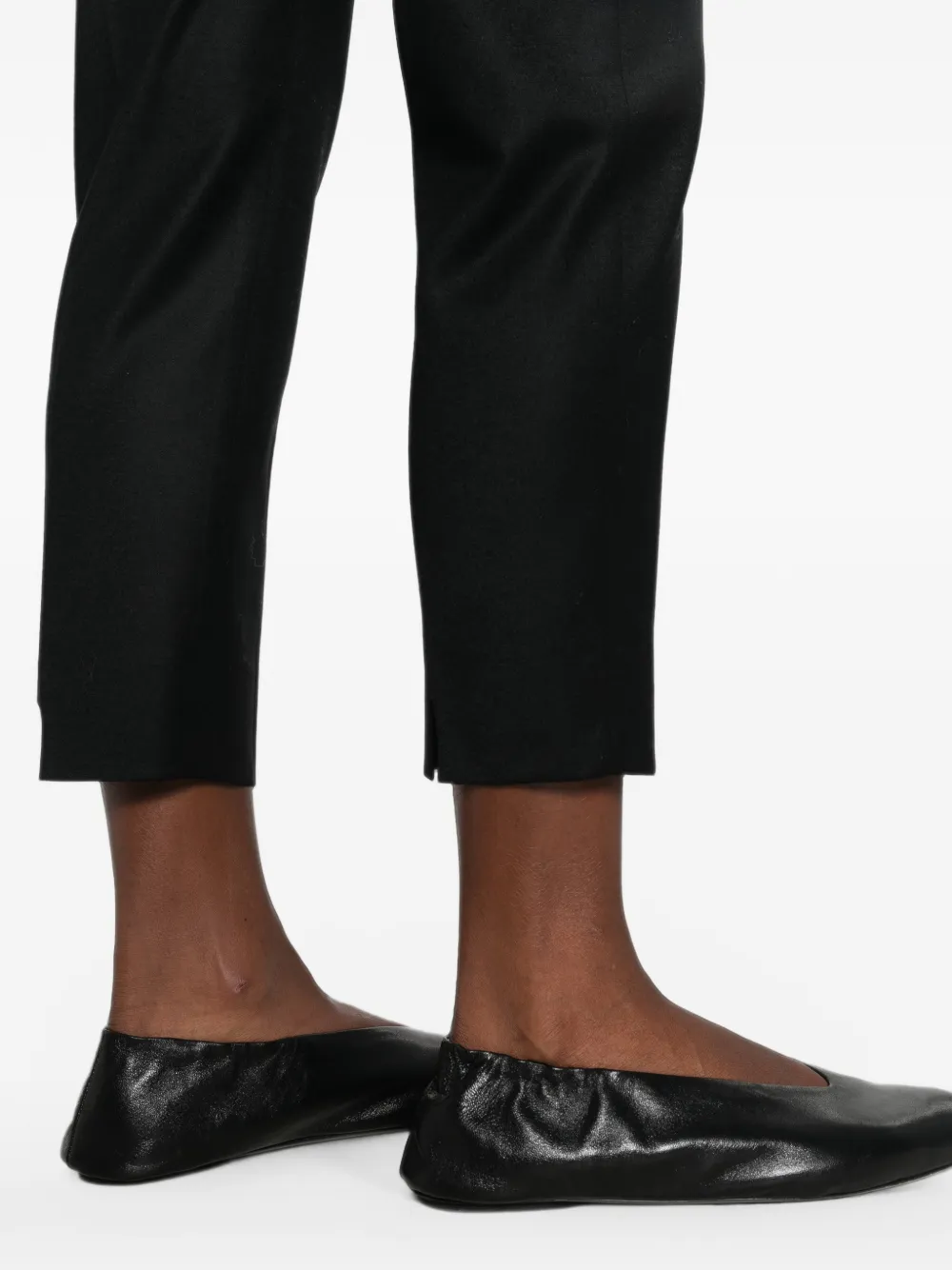 Berwich Cropped broek Zwart