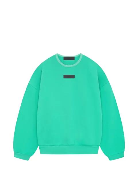 FEAR OF GOD ESSENTIALS logo-patch sweater