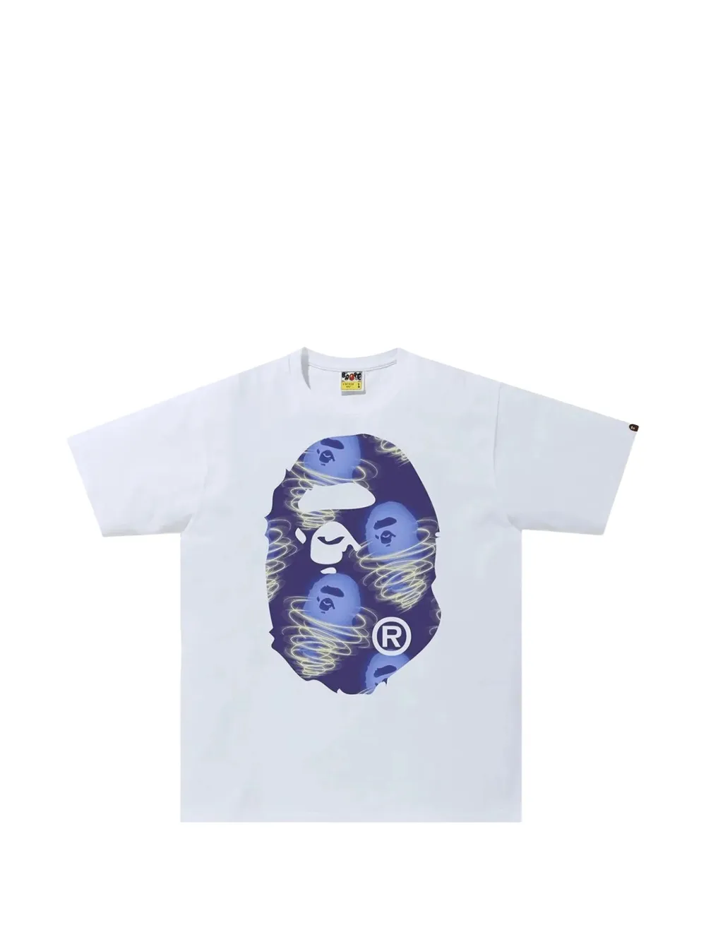 A BATHING APE® Storm Big Ape Head T-shirt - Bianco