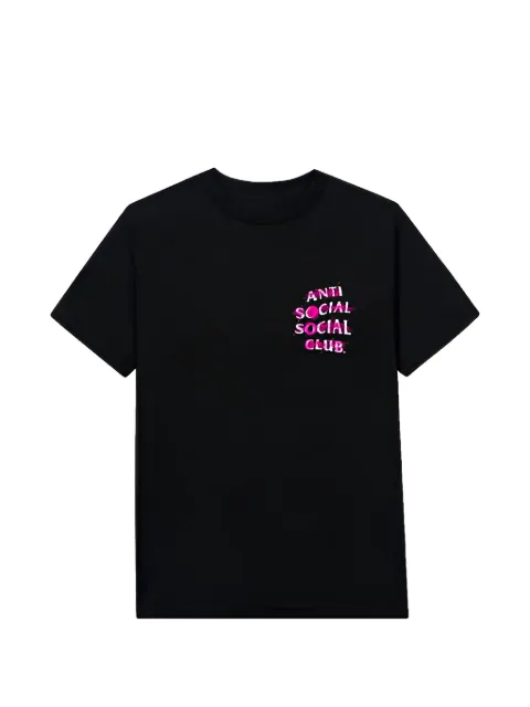 Anti Social Social Club Nevermind logo-print T-shirt