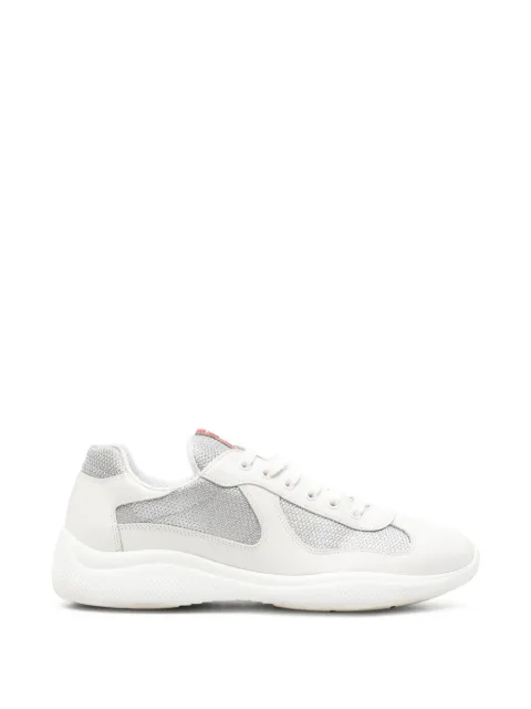 Prada Pre-Owned America's Cup panelled sneakers