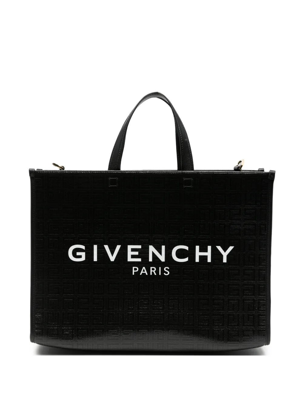 Pre-owned Givenchy Monogram G-tote Tote Bag In Black