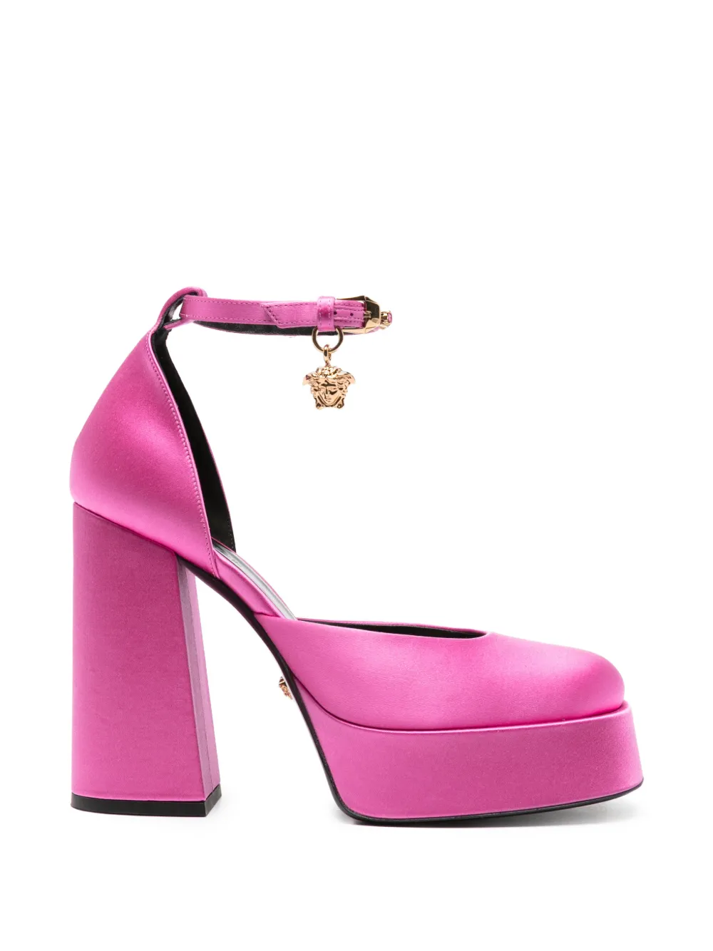 Versace Pre-Owned escarpins Medusa Aevitas à ornements en cristal - Rose Versace Pre-Owned escarpins Medusa Aevitas à ornements en cristal - Rose