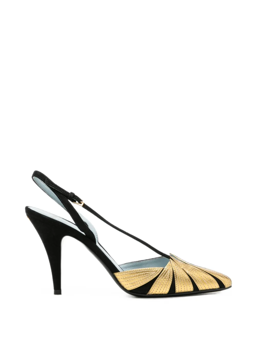 Valentino Garavani Pre-Owned Foliefoliage Slingback-Pumps 90mm - Schwarz