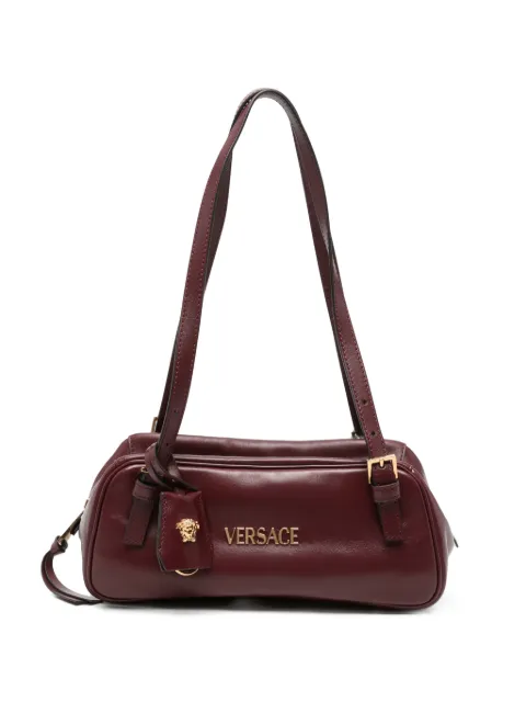 Versace Pre-Owned Tag nappa bowling bag