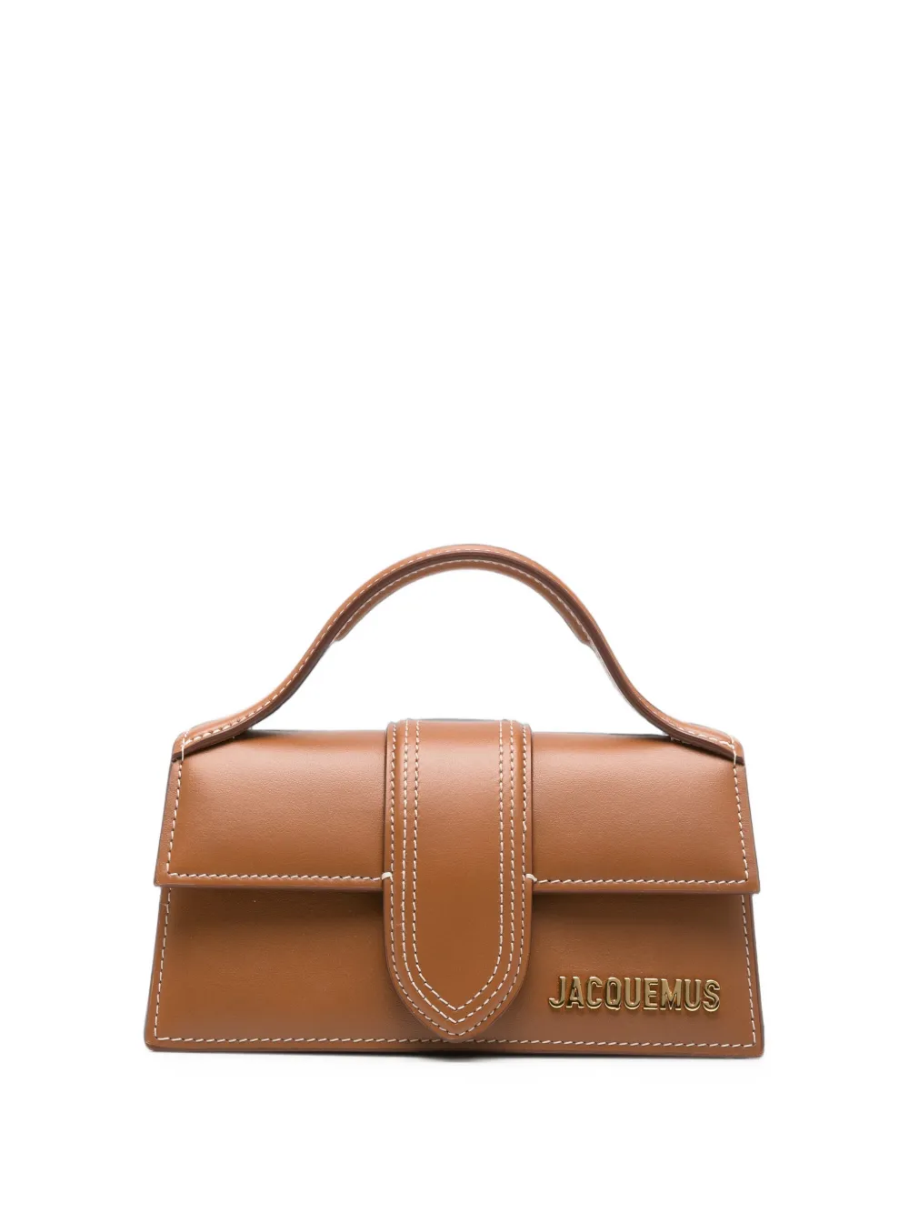 Pre-owned Jacquemus Bambino Mini Bag In Brown