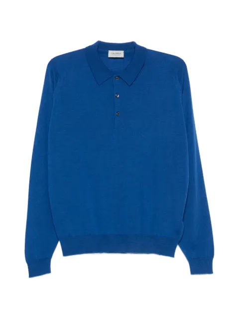 John Smedley jersey tipo polo Belper de manga larga
