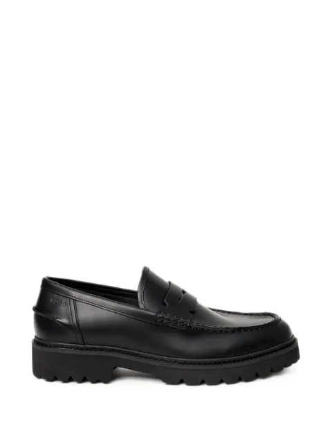 HUGO lug-sole penny loafers
