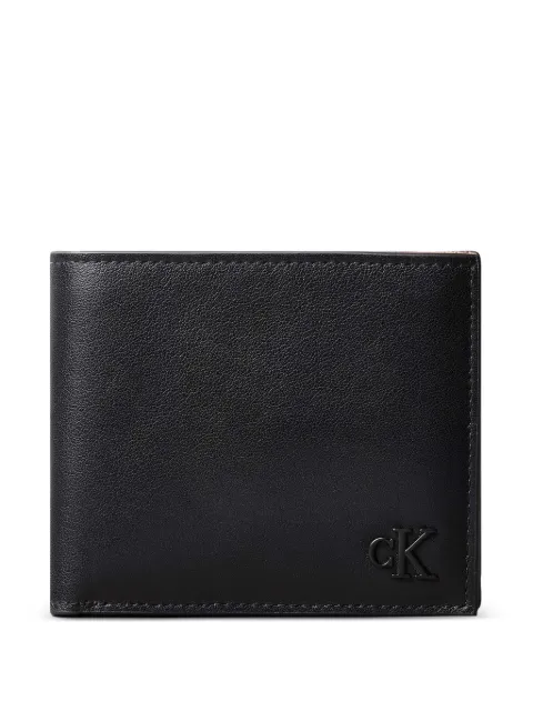 Calvin Klein logo-embossed bi-fold wallet