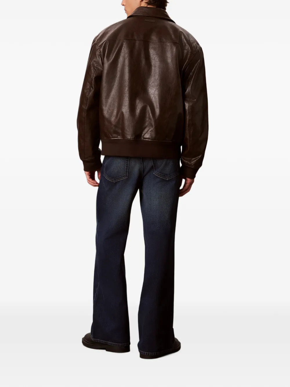 Calvin Klein Jeans met vervaagd effect Blauw