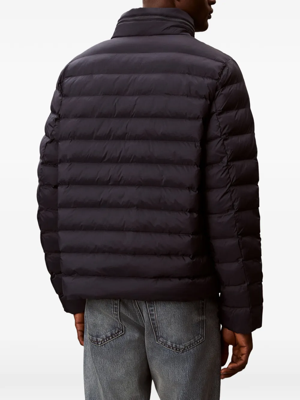 Calvin Klein Bomberjack met logoprint Blauw