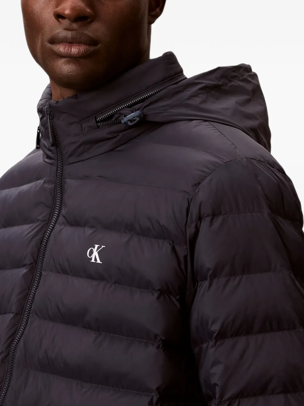 Calvin Klein Bomberjack met logoprint Blauw