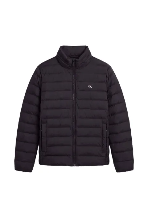 Calvin Klein quilted logo-print jacket