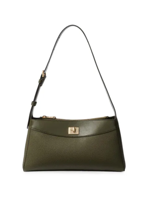 Calvin Klein grainy-texture twist-lock shoulder bag