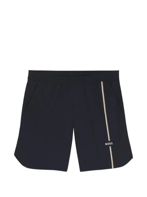 BOSS active tennis shorts in innovative Nova fabric