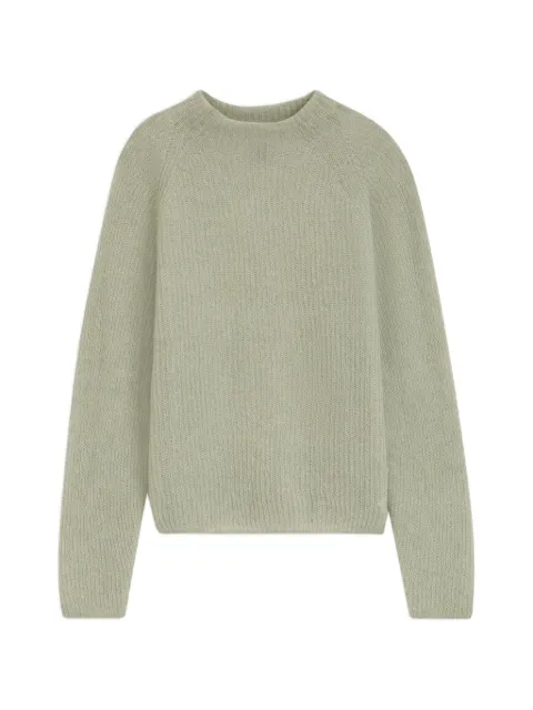 BOSS alpaca-blend sweater with mock neck