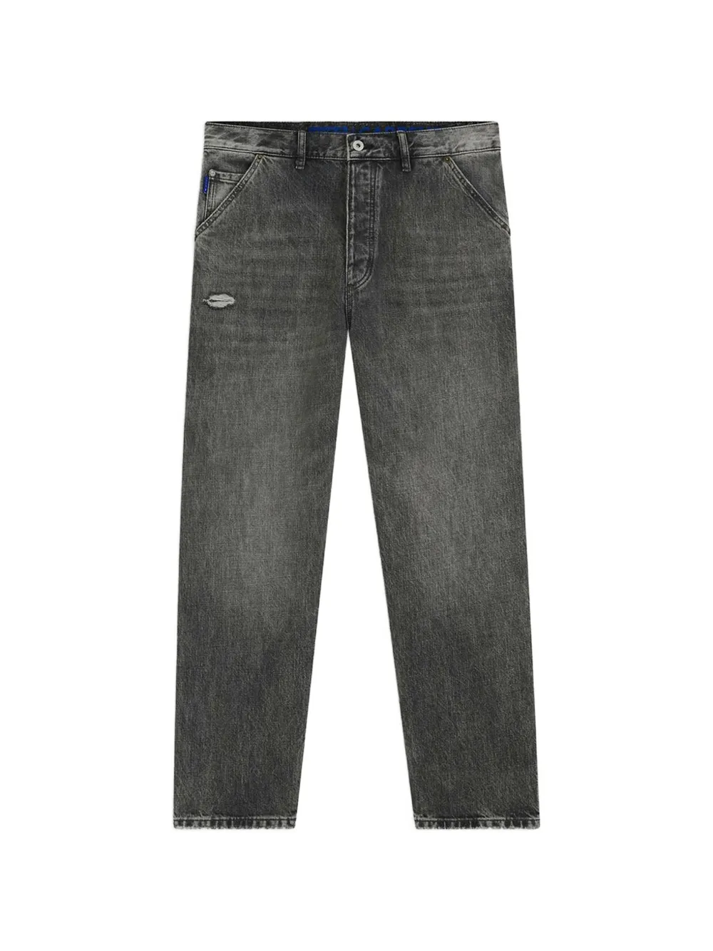 HUGO baggy-fit black jeans with carpenter details - Grigio